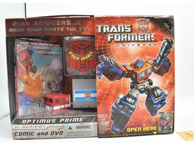 Optimus Prime #3 MISB Transformers Universe 25th Anniversary 2008 G1 Figure