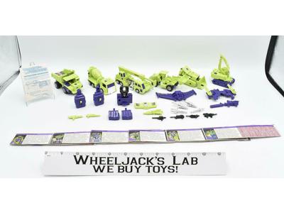 Devastator Constructicons 1985 Hasbro G1 Transformers Action Figure