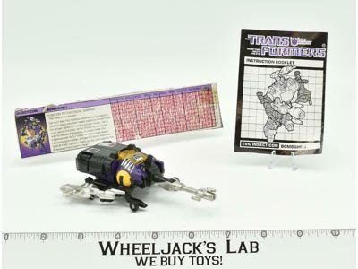 Bombshell 100% Complete 1985 G1 Transformers Rhinoceros Beetle Action Figure