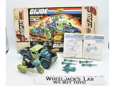 Dreadnok Ground Assault W/ Box 100% Complete GI Joe 1986 Hasbro Vintage