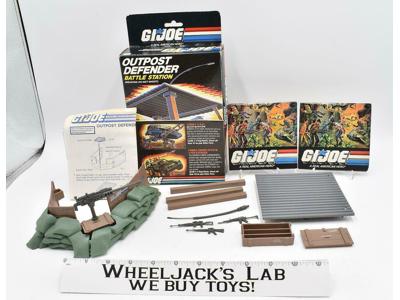Outpost Defender Battle Station 100% Complete GI Joe 1986 Hasbro Vintage