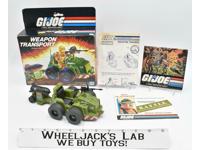 Weapons Transport With Box GI Joe 1985 Action Figure Vintage