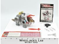 Slag 100% Complete 1985 Vintage G1 Transformers Triceratops Action Figure