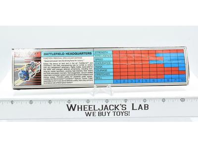 Battlefield Headquarters Micromaster Tech Spec 1990 Vintage G1 Transformers