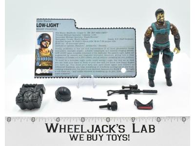 Low-Light 100% Complete GI Joe V3 ARAH Vintage Hasbro 1991 Action Figure