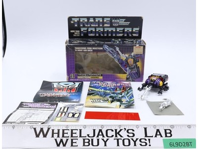 Bombshell NR MINT FIGURE w/Box 100% Complete 1985 Vintage Hasbro G1 Transformers