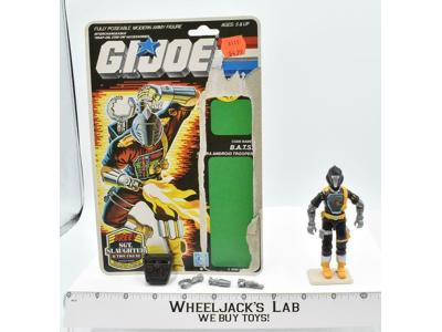 B.A.T.S. V1 100% Complete W CARD 1986 GI Joe Hasbro Vintage Action Figure