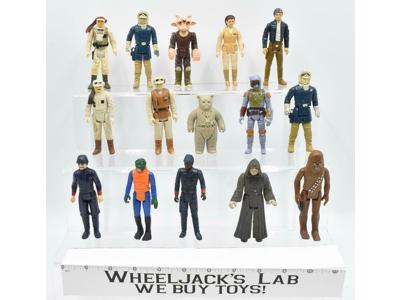 Lot of 15 Star Wars Action Figures Vintage Kenner No Repro