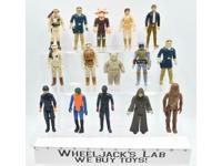 Lot of 15 Star Wars Action Figures Vintage Kenner No Repro