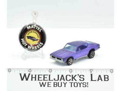 Custom Barracuda Purple 1968 Redline Hot Wheels Mattel Vintage RL