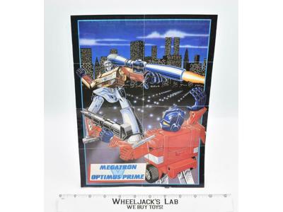 Catalog Phamphet Poster Megatron vs Optimus Prime CEJI G1 Transformers