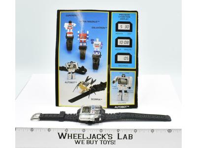 Autobot Robot Kronoform Hasbro Takara Quartz Transforming Watch 1984 Figure