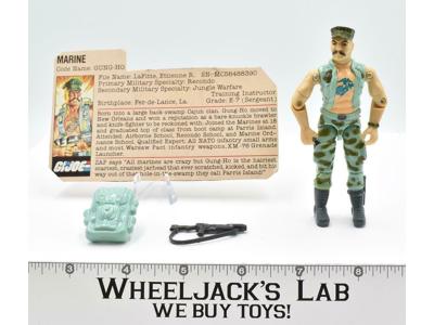 Gung Ho V1 100% Complete GI Joe 1983 Vintage Hasbro Action Figure