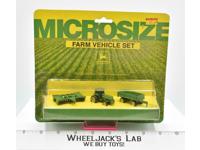 Micro Size Farm Vehicle Set John Deere Vintage Ertl Farm Toy