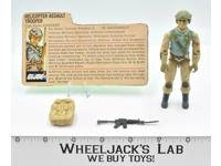 Airborne V1 100% Complete GI Joe 1983 Vintage Hasbro Action Figure
