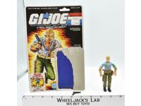 Chuckles V1 100% Complete W CARD 1987 GI Joe Hasbro Vintage Action Figure