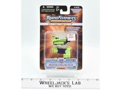 Bonecrusher Constructicons Micro Master Series ll MOSC Transformers Universe