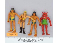 Raidy, Ronin, and Zendo Lot The Other World 1982 Arco 2" Action Figures