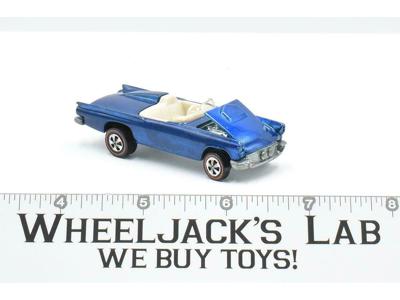 Classic 57 T-Bird Blue 1969 Redline Hot Wheels Mattel Vintage Redline RL