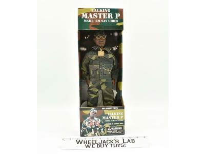Talking Master P Make Em Say Uhhh NEW MISB DSK Action Figure
