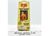 Gi Joe Detachable Key Chain Action Pilot NEW MISB 1998 Hasbro Classic Collection