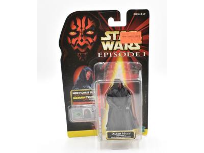 Darth Maul Tatooine MOSC NEW Star Wars Comtech 1999 Hasbro Action Figure