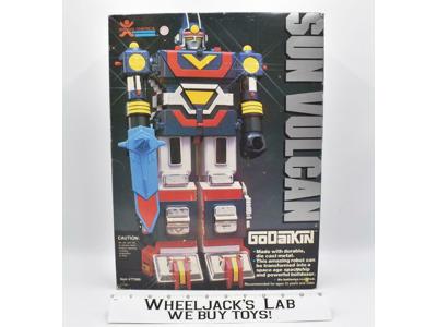 Sun Vulcan 100% Complete Godaikin 1984 Bandai Popy Chogokin Action Figure