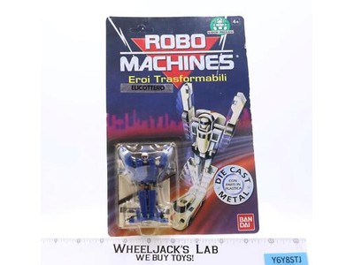 Elicottero Helicopter Robo Machines Go-Bots 1980s Bandai NEW MOSC SEALED