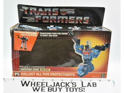 Hot Spot Box Only 1986 Action Figure Vintage Hasbro G1 Transformers