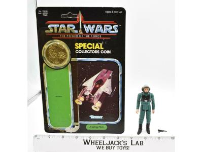 A-Wing Pilot Complete 92 Back Star Wars POTF Last 17 1985 Kenner NO REPRO