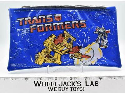 Sunstreaker Prowl NEW Pencil Pen Marker Bag School G1 Transformers Spindex 1985