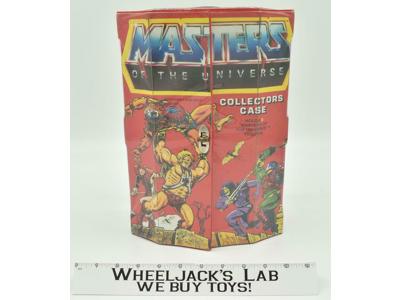 Collectors Case Complete He-Man Masters of the Universe MOTU 1984 Mattel