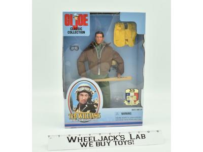 G.I. Joe Ted Williams Korean War Fighter Pilot Classic MISB 1999 Hasbro 35 year
