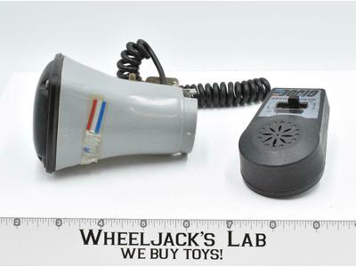 USS Flagg Aircraft Carrier Microphone Bullhorn 1985 GI Joe Vintage