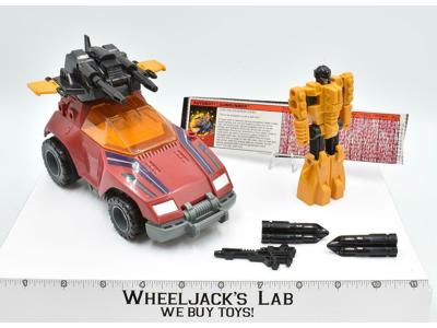 Pretenders Gunrunner 100% Complete 1988 Vintage G1 Transformers Action Figure