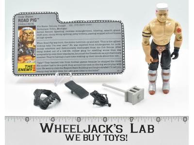 Road Pig 100% Complete GI Joe ARAH V1 Vintage Hasbro 1988 Action Figure