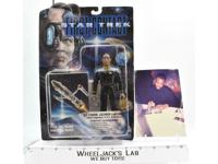 Geordi LaForge Star Trek First Contact NEW Autographed by actor LeVar Burton