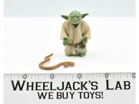 Yoda W/ BROWN Snake Star Wars ESB Empire Strikes Back 1980 Kenner Action Figure