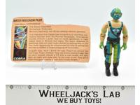 Copper Head Water Moccasin Pilot V1 100% Complete 1984 GI Joe ARAH Action Figure
