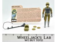 Tripwire Mine Detector #1 V1 100% Complete GI Joe 1983 Vintage Hasbro Figure