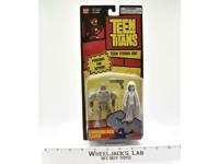 Cinderblock &amp; Raven MOSC NEW Teen Titans 2005 Bandai DC Super Heroes Figure