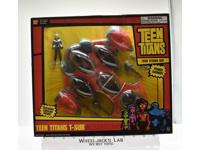 Teen Titans T-Sub MISB NEW Teen Titans 2004 Bandai DC Super Heroes