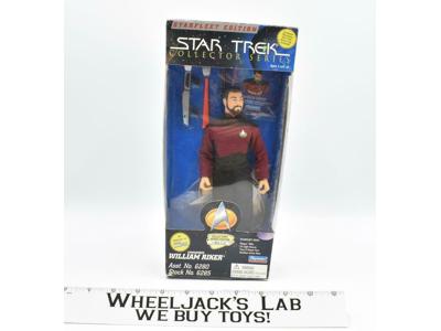 Commander William Riker Star Trek Collector Series MISB 1995 Playmates Figure