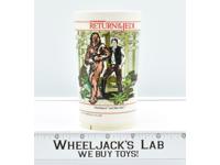 Han Solo Lando Calrissian Star Wars ROTJ Plastic Cup Tumbler 1983 DEKA