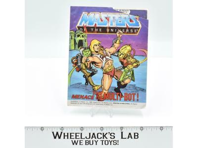 The Menace of Multi-Bot Mini Comic He-Man Masters of the Universe MOTU Mattel