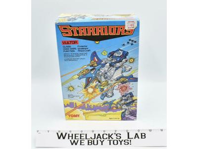 Vultor #5313 W/Box 100% Complete NEAR MINT Starriors1984 Tomy Vintage