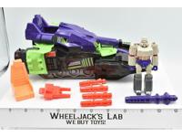 Action Master Megatron 100% Complete Vintage 1990 G1 Transformers Action Figure