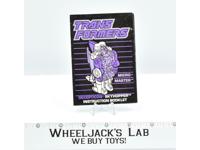 Skyhopper Action Figure Instruction Booklet Manual 1989 Vintage G1 Transformers