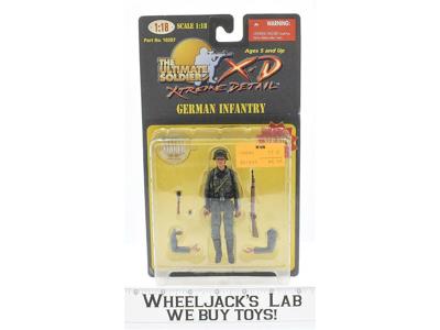 WWII German Infantry The Ultimate Soldier XD 1:18 2000 MOSC 21st Century Toys