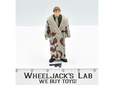 Han Solo Trench Coat 100% Complete Star Wars ROTJ 1983 Vintage Kenner NO REPRO